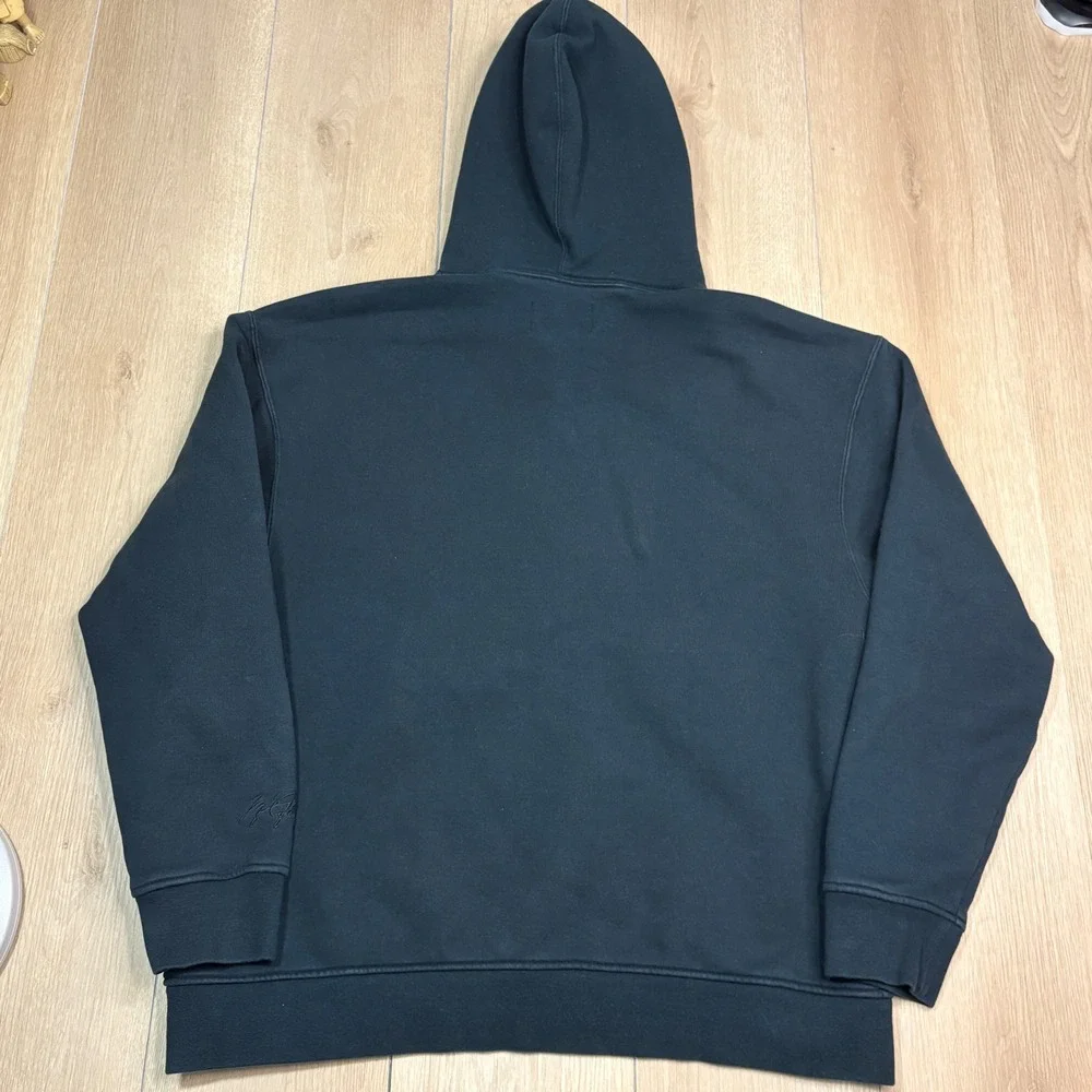 Jordan Essentials Mens Fleece Pullover Hoodie Black Jumpman Signature XL Heavy
